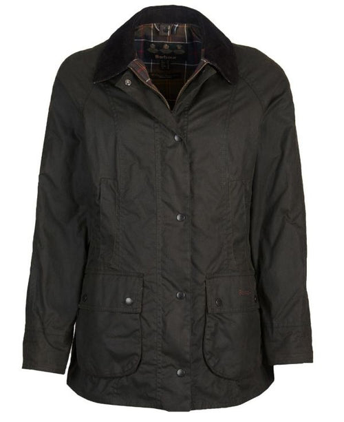 Barbour Classic Beadnell Wax Jacket Women | Olive