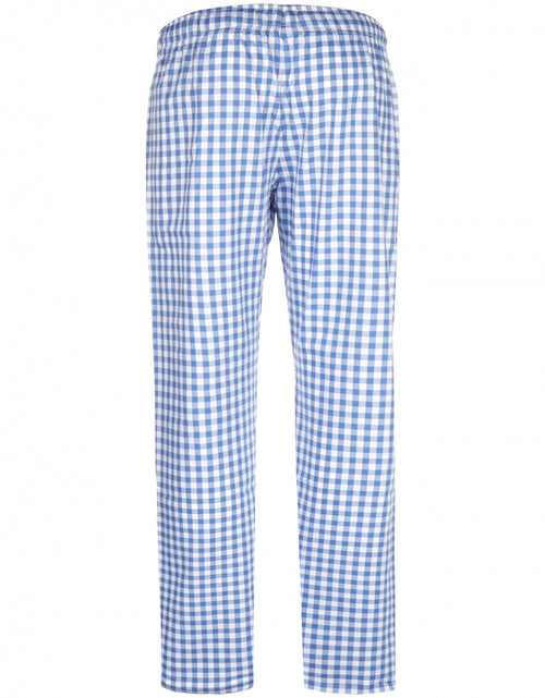 Pyjama pants long cotton | Blue