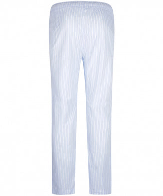 Long cotton pajama pants | Blue