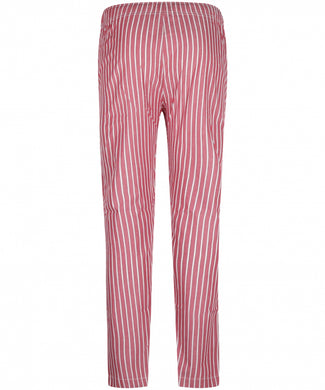 Long cotton pajama pants | Red