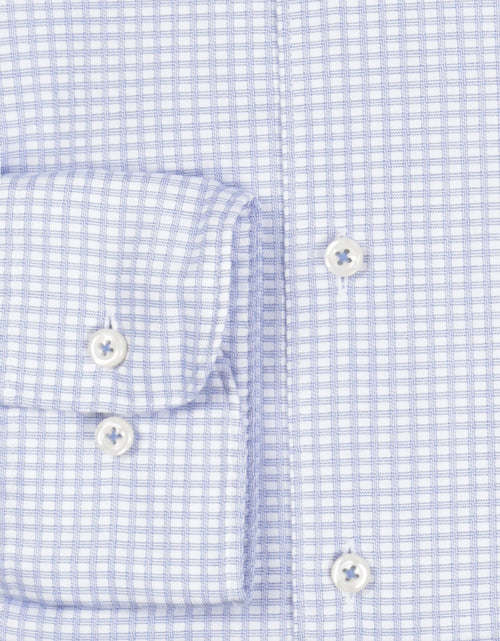 Shirt cotton button down | Blue