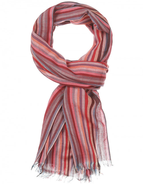 Striped Scarf | Red