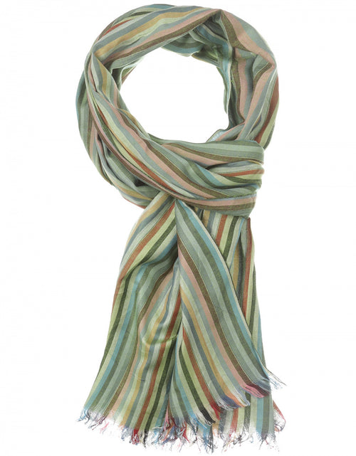 Striped Scarf | Green