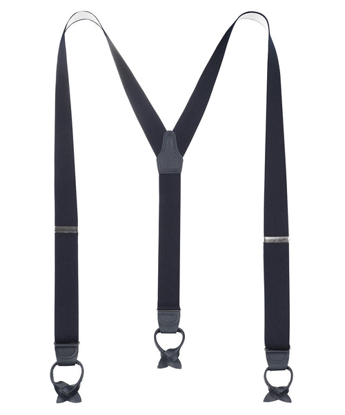 Braces with straps | Navy Blue