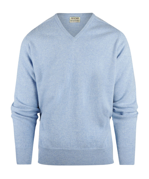 Pullover v-hals lamswol *Sale* | Glacier