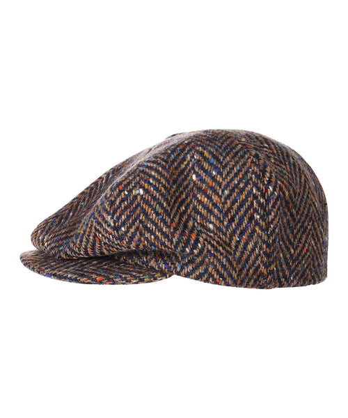 Tweed Balloon Cap | Blue