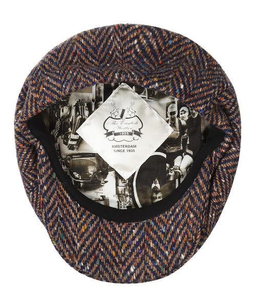 Tweed Balloon Cap | Blue