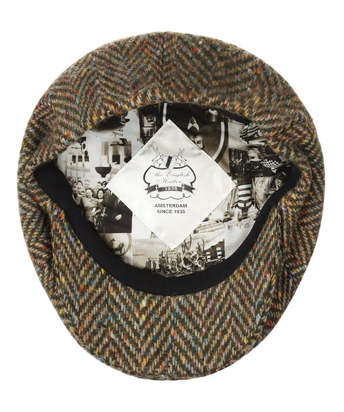 Tweed Balloon Cap | Green