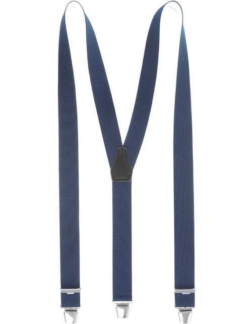 Elastic Braces with Clips | Blue