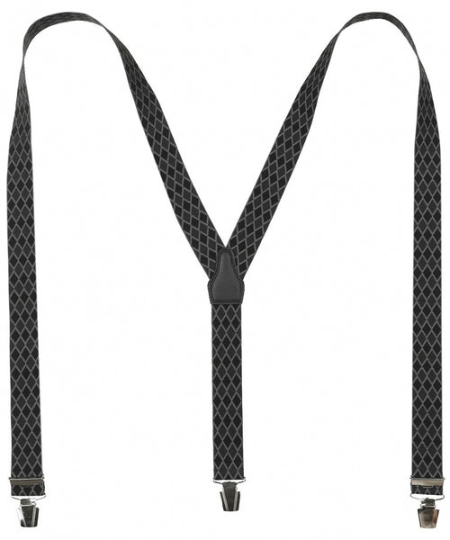 Design suspenders with clips | Black