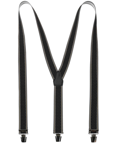 Design suspenders with clips | Black