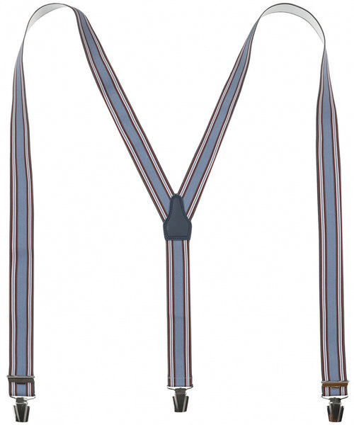 Design suspenders with clips | Blue