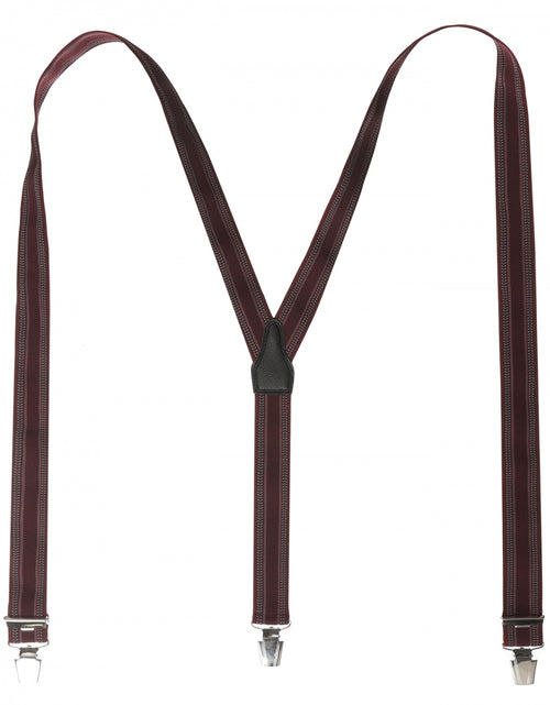 Design suspenders with clips | Red