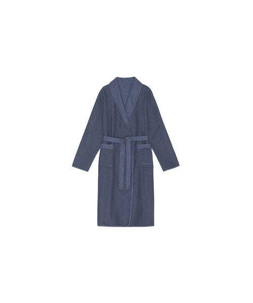 Dressing gown Reversible | Blue