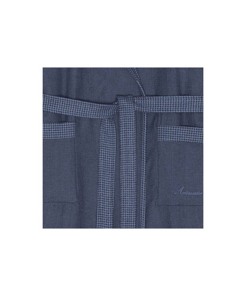 Dressing gown Reversible | Blue