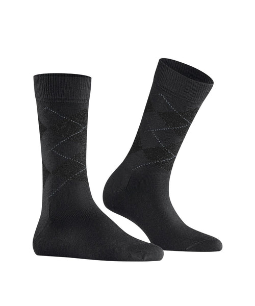 Marylebone Lurex socks | Black