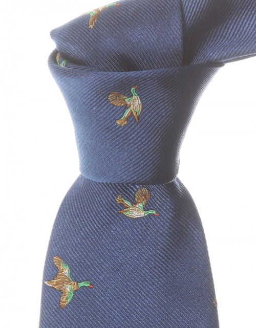 Woven Silk Tie | Blue