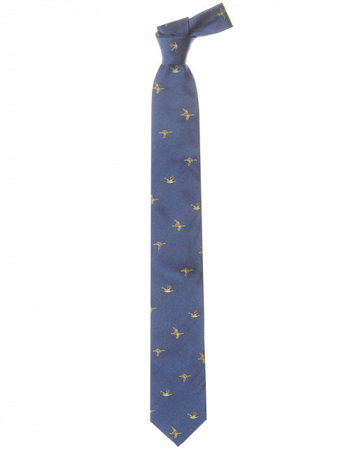 Woven Silk Tie | Blue