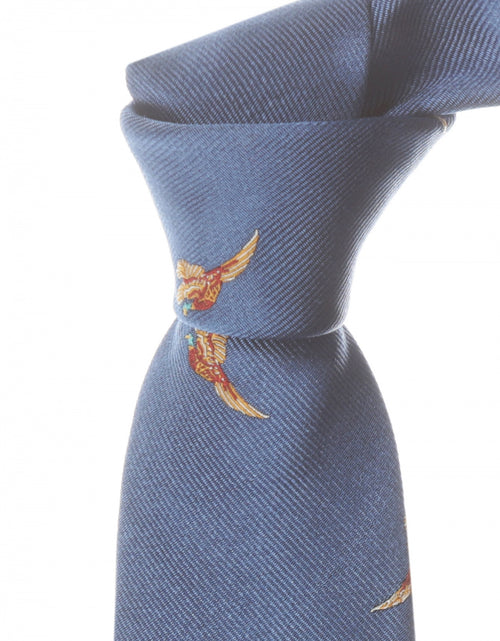 Woven Silk Tie | Blue