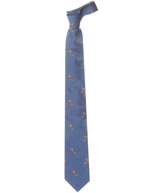 Woven Silk Tie | Blue