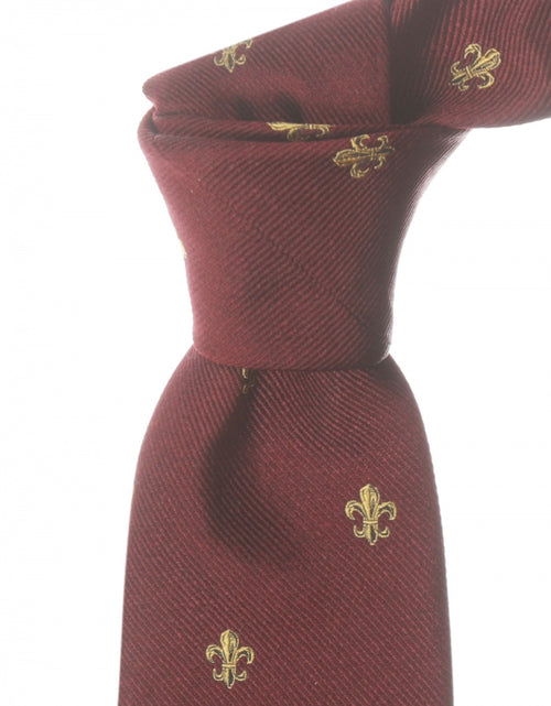 Woven Silk Tie | Red