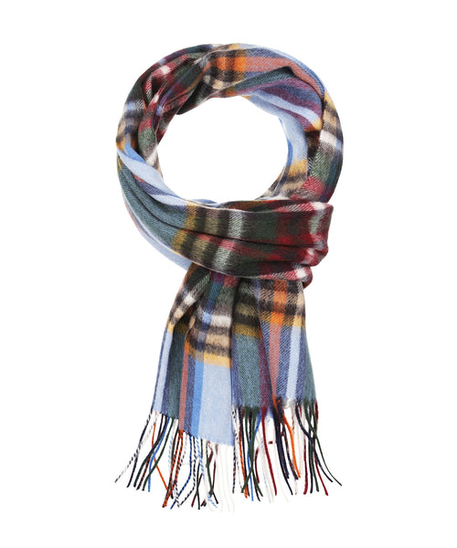 Scarf Wool and Cashmere 30X190 | Blue