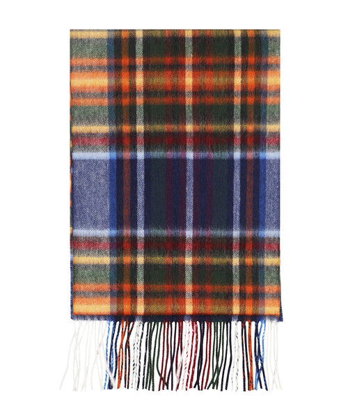 Sjaal Wol en Cashmere 30X190 | Blauw