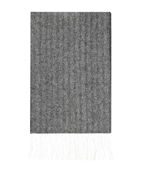 Merino wool scarf | Black