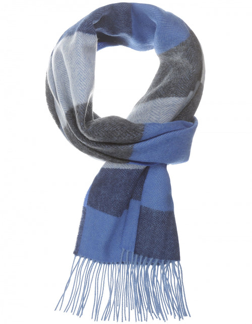 Merino Wool Scarf | Blue