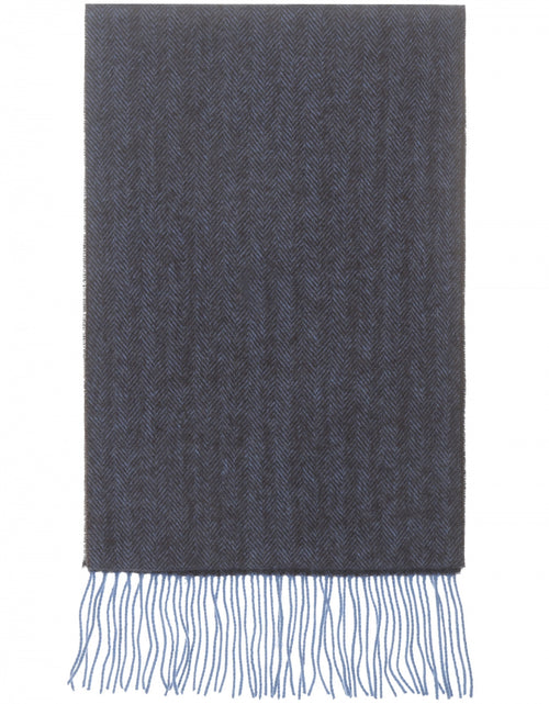 Merino Wool Scarf | Blue