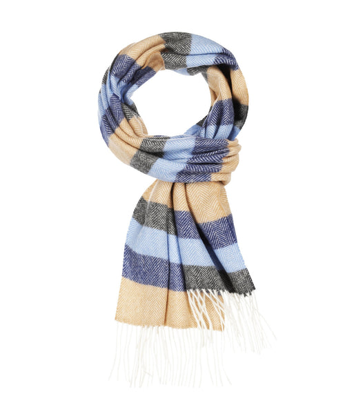 Merino Wool Scarf | Blue