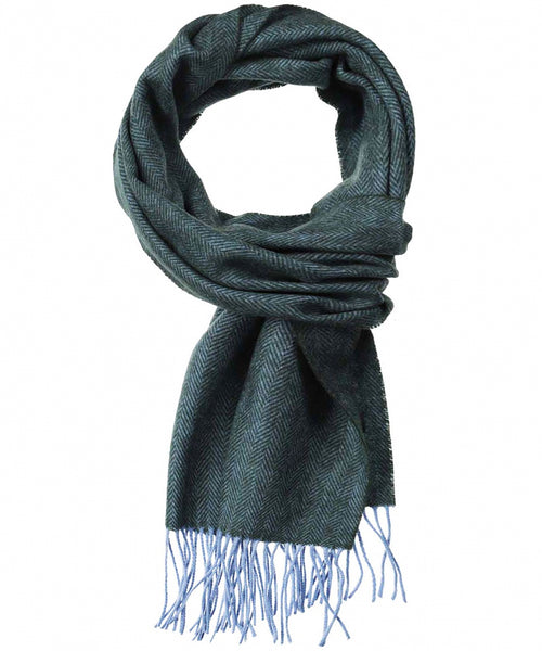 Merino Wool Scarf | Green