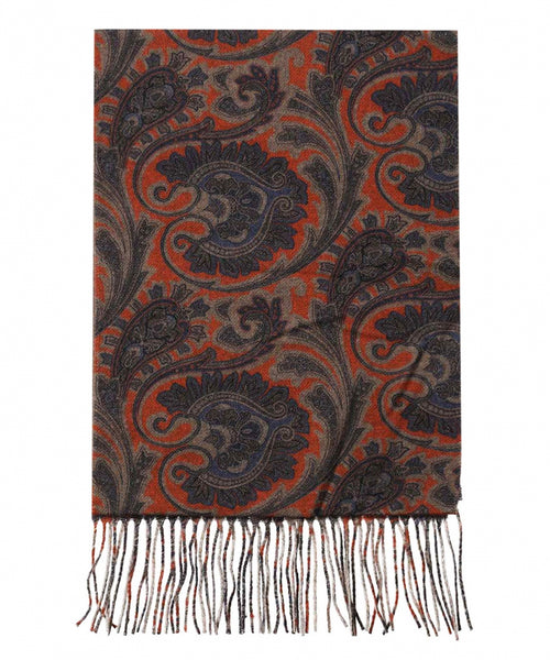 Scarf Wool 180x30 | Brown