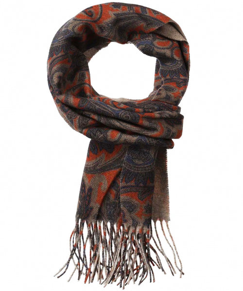 Scarf Wool 180x30 | Brown