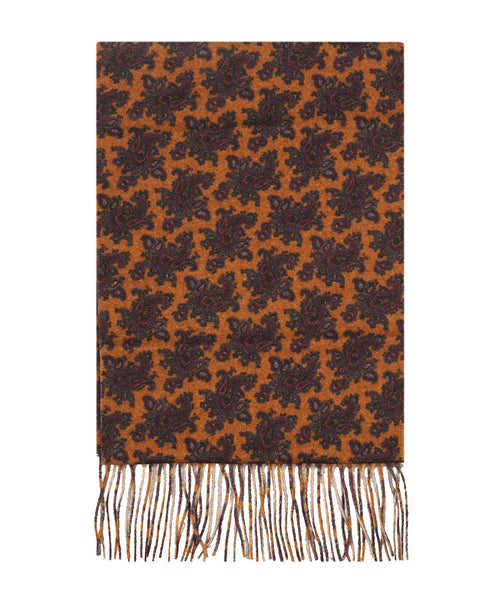 Scarf Wool 180x30 | Brown