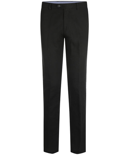 Chino Derby Linen and Cotton | Black