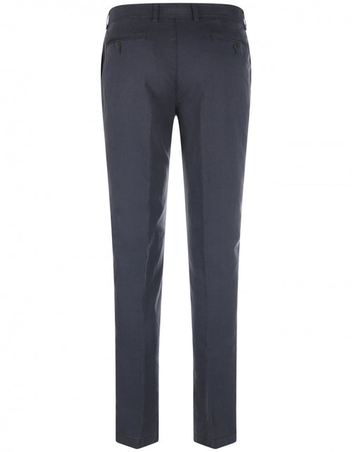 Chino Derby Linen and Cotton | Navy Blue