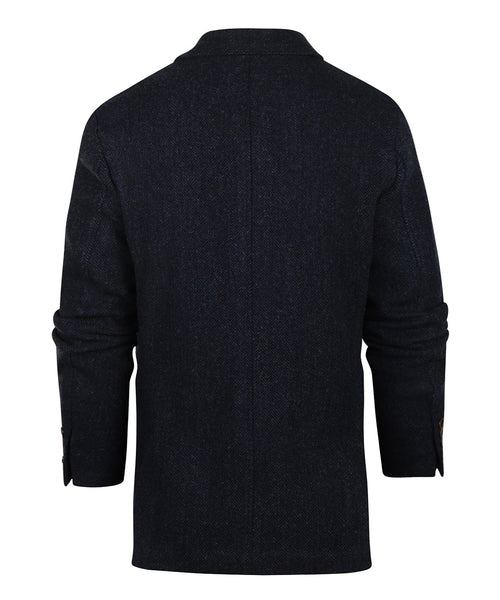 Tweed Jas Cooper | Blauw