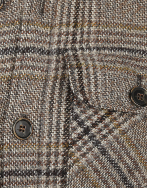 Overshirt classic wool mix | Brown