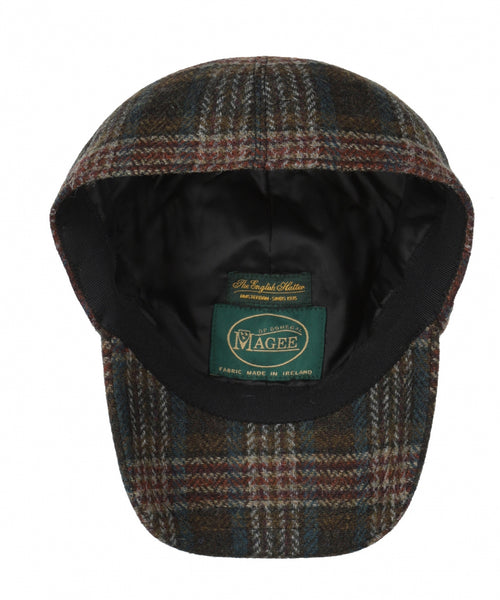 Tweed Baseballcap | Blauw