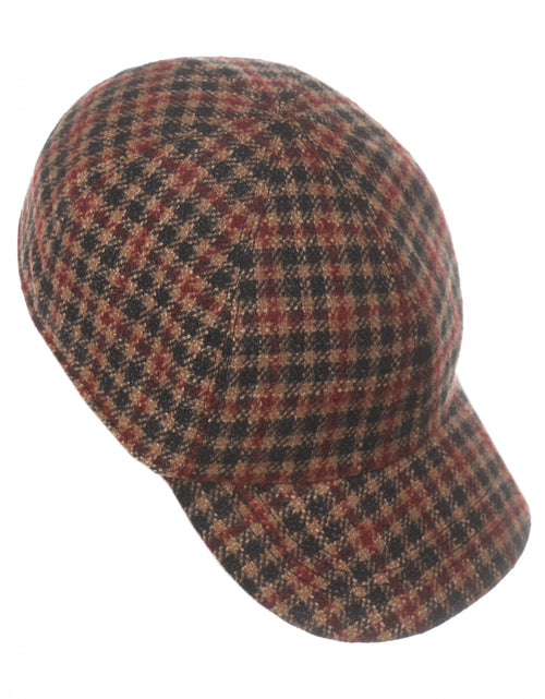 Tweed Baseball Cap | Brown