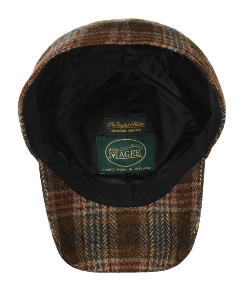 Tweed Baseball Cap | Brown