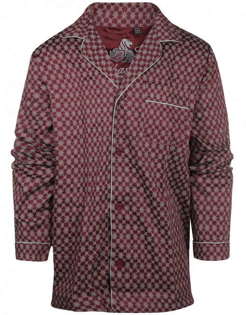 Pyjama katoen | Bordeaux Rood