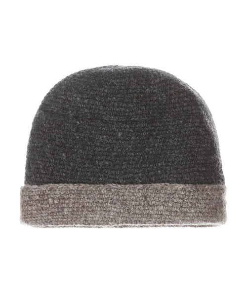 Hat Wool Fleece Lining | Anthracite Grey