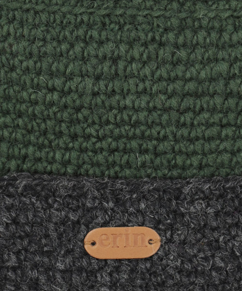 Hat Wool Fleece Lining | Green