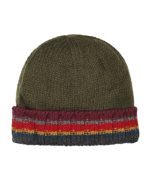 Hat Wool Fleece Lining | Green