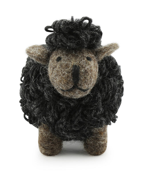 Knitted Sheep Medium | Anthracite Grey