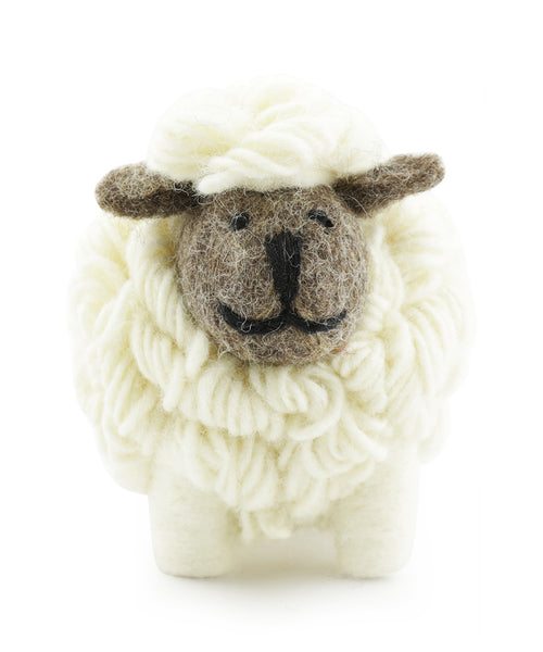 Knitted Sheep Medium | White