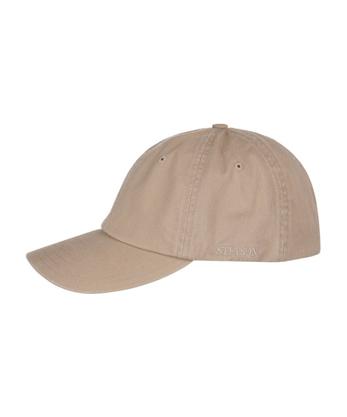 Stetson Baseball Cap Cotton | Camel