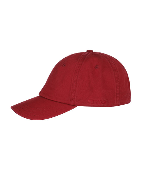 Stetson Baseball Cap Cotton | Red